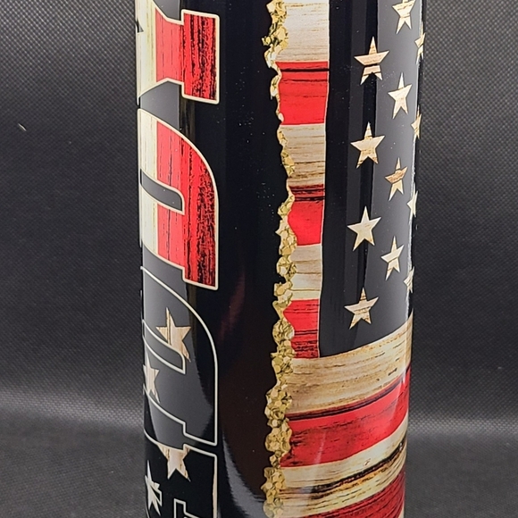 Daddy Patriotic Flag 30 ounce stainless steel insulated tumbler - Picture 4 of 9